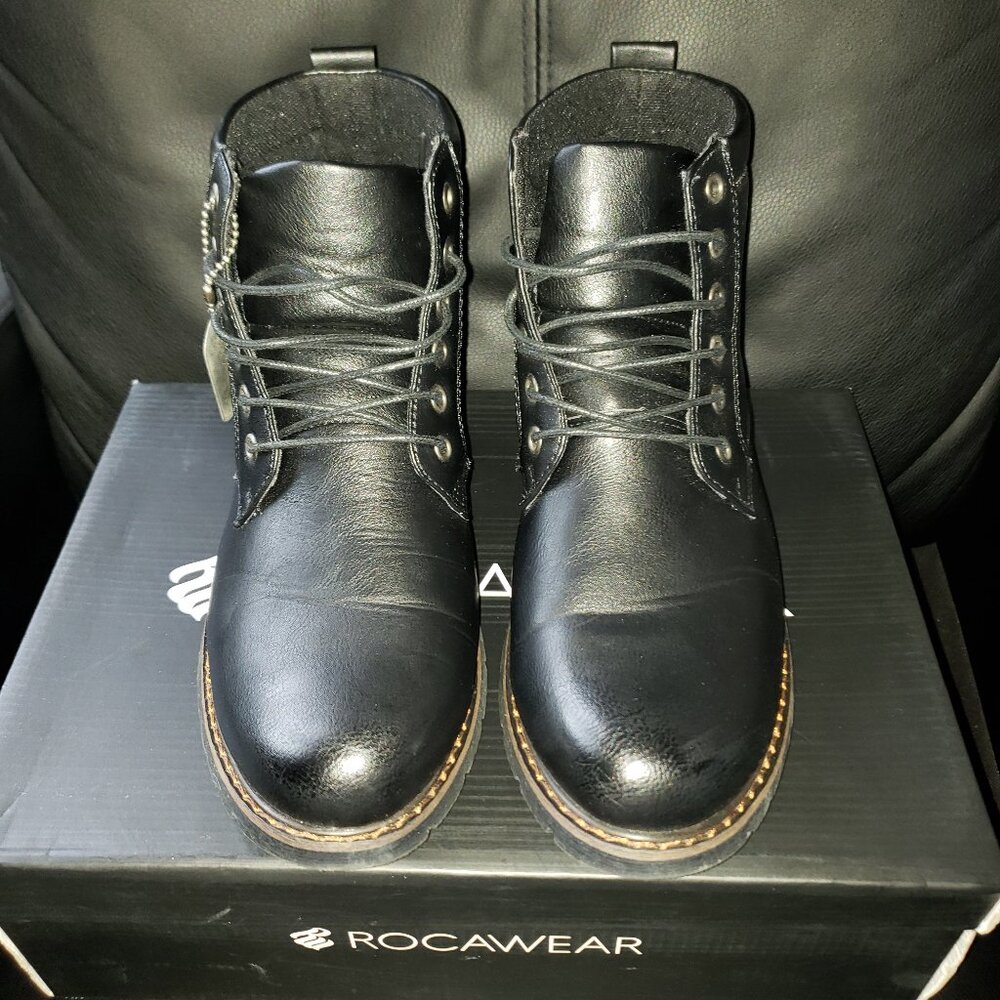 Men Black Boot - image 1